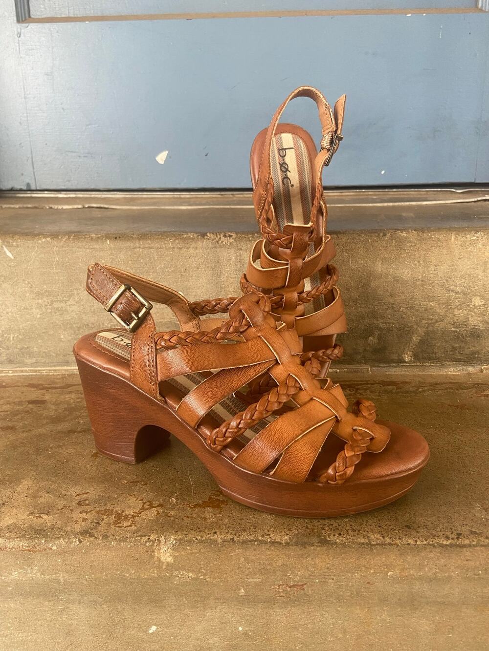 B.O.C. Gracelle strappy chunky platform sandals